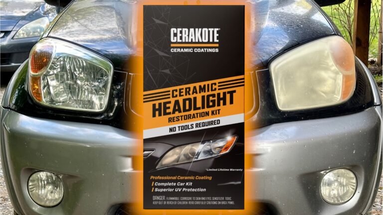 How To Use Ceramic Headlight Restoration Kit