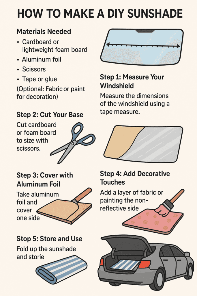 How To Use Windshield Sun Shade