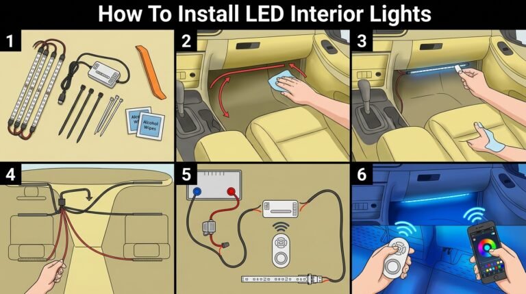 How Do You Install LED Interior Lights: Step-By-Step Guide