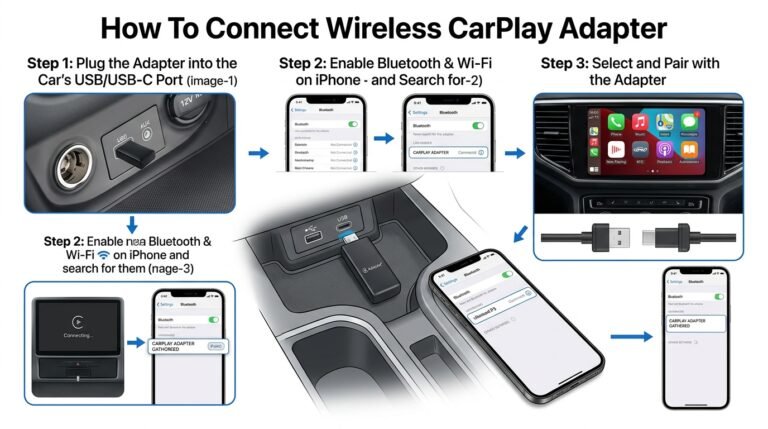 How To Connect Wireless CarPlay Adapter: Quick Setup Guide