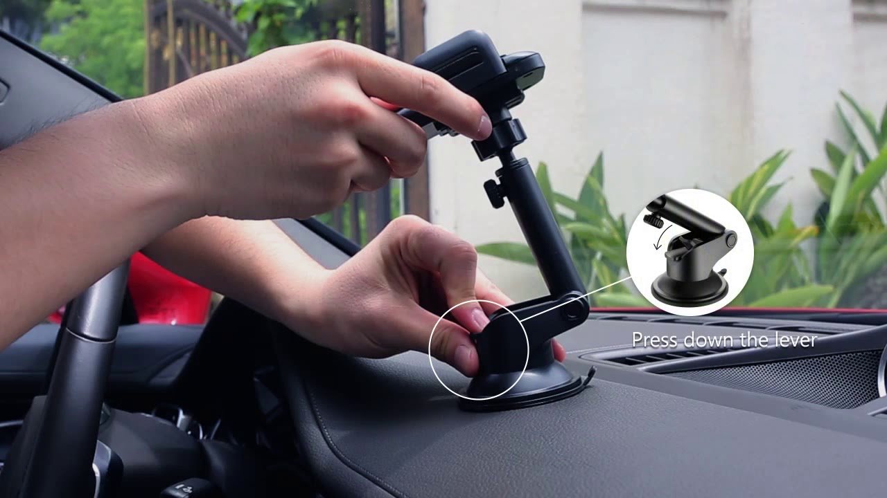 How To Place Phone Holder In Car
